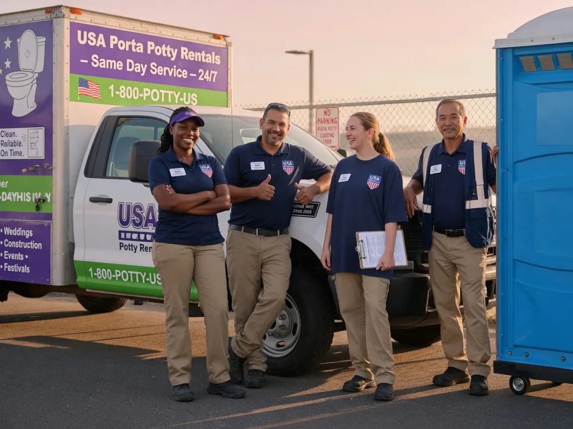 Porta Potty Rental company in Brookline, MO